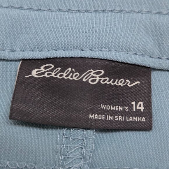 Eddie Bauer Rainier Pants Women's Jade Outdoor Active Stretch Tech Pocket 14 - Picture 6 of 8